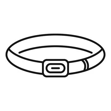 Elastic headlamp flashlight for working at night Stock Illustration
