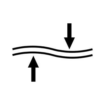 Elastic icon Illustrazione stock