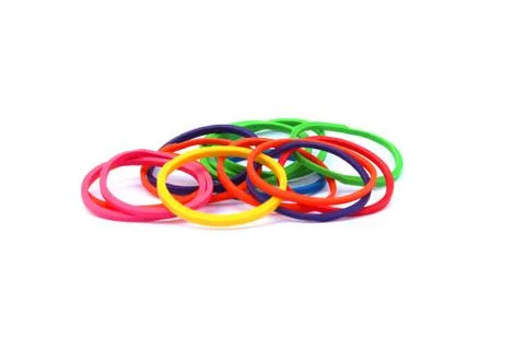 Elastic on isolated Stock Photos