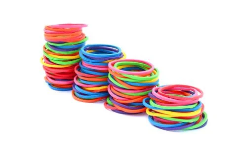 Elastic on isolated Stock Photos