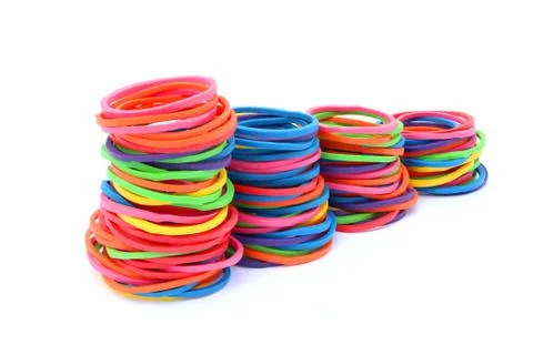 Elastic on isolated Stock Photos