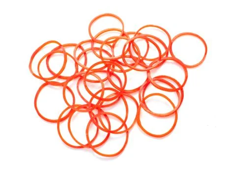 Elastic rubber for with background Stock Photos