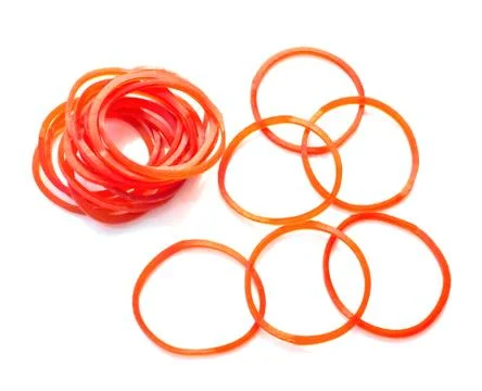 Elastic rubber for with background Stock Photos