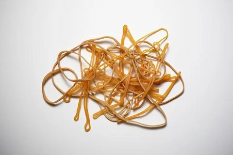 Elastic rubber bands Stock Photos
