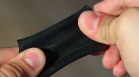 Elastic rubber 動画素材 30592286