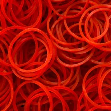 Elastic rubber Stock-Fotos