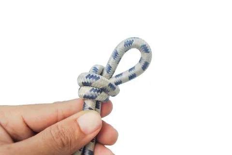 Elastic strap on white background.(with Clipping Path). Foto stock