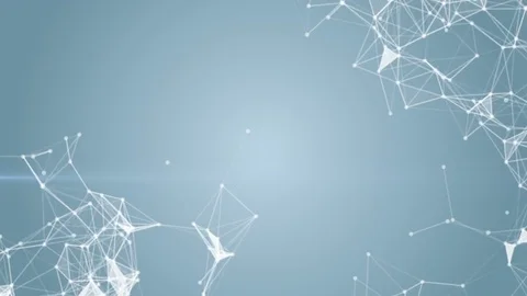 Elastic structure. place for text. cinematic plexus background. seamless loop. Stock Footage 84918932