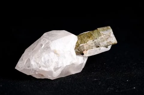 Elbaite mineral sample Stock Photos
