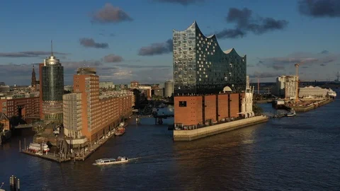 Elbe Philharmonic Stock Footage 119234706