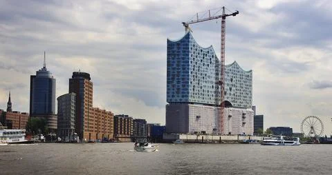 Elbe philharmonic hall Foto stock