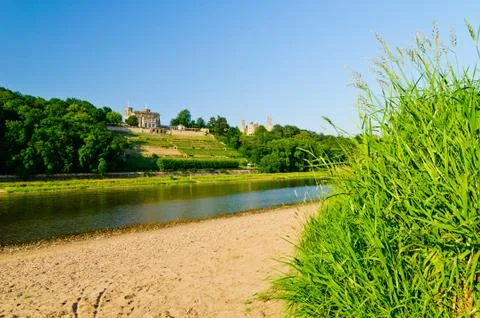 Elbe valley Stock Photos