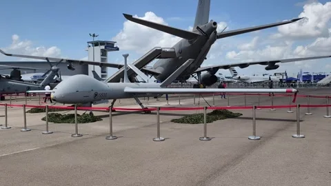 Elbit Systems Hermes 900 Stock-Footage 336783267