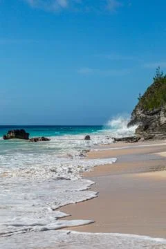 Elbow Beach, Bermuda Foto stock