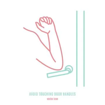 Elbow Handle Image Stock Illustration