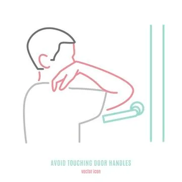 Elbow Handle Image Stock Illustration