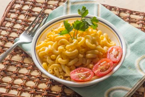 Elbow Macaroni and Cheese Фото