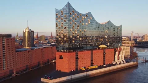 Elbphilharmonie_2022 Video stock 171064970