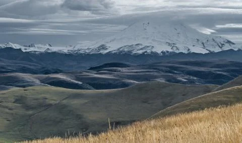 Elbrus mountain Caucasus Stock Photos
