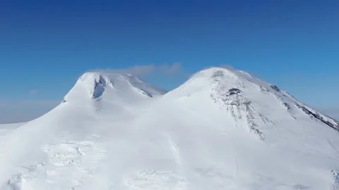 Elbrus from the side 1 Stock-Footage 197269349