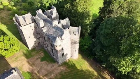 Elcho Castle Stock Footage 340428454