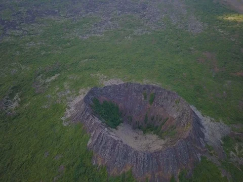 Eldborg Crater 스톡 동영상 84763969
