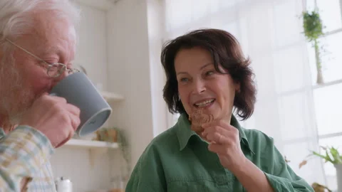 Elderly beloved couple Video stock 264309129