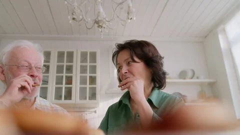 Elderly beloved couple Video stock 264310187