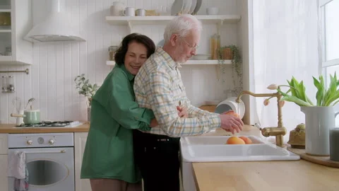 Elderly beloved couple Stock Footage 264819030