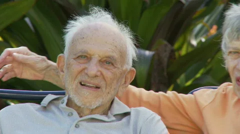 Elderly couple Stock Footage 845108