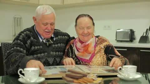 Elderly couple Stock Footage 10840416