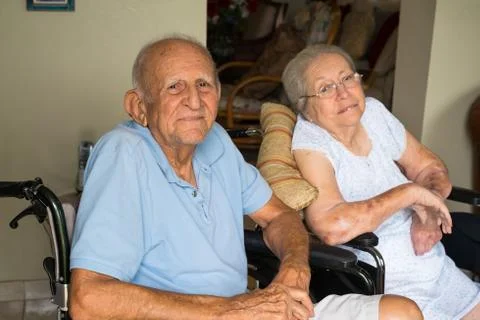 Elderly couple Stock Photos