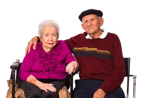 Elderly couple Foto stock