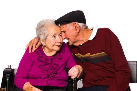Elderly couple Stock Photos