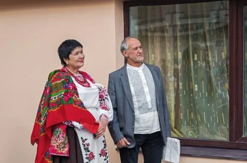 Elderly couple Stock Photos