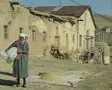 Elderly farmers working outside SD Footage