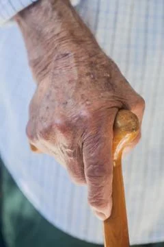 Elderly Hand Stock Photos