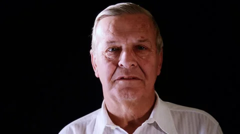 An elderly man Video stock 30371140