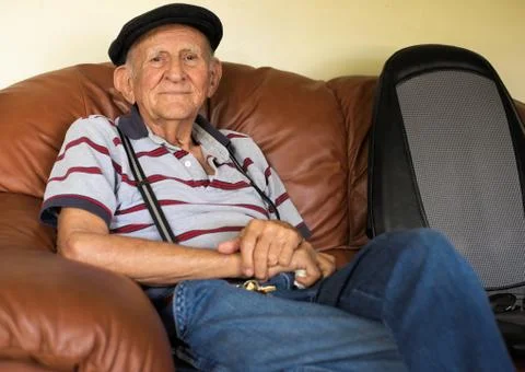 Elderly man Stock Photos