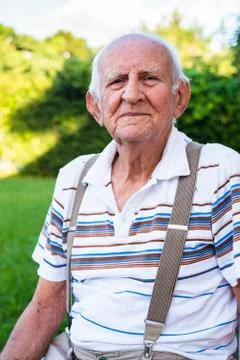 Elderly man Stock Photos