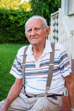 Elderly man Stock Photos