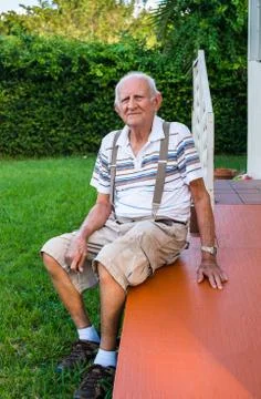 Elderly man Stock Photos