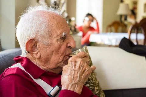 Elderly man Stock Photos