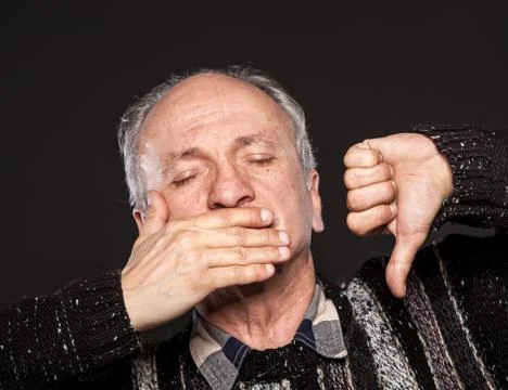 Elderly man Stock Photos