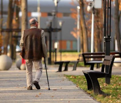 Elderly man Stock Photos