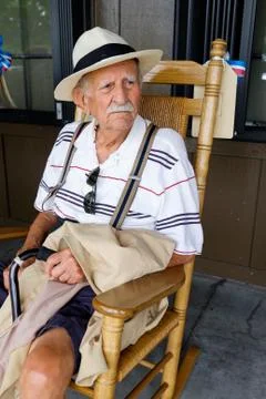 Elderly man Foto stock