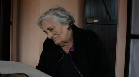 Elderly woman Stock Footage 33763950