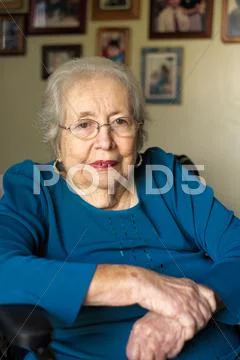 Elderly woman Stock Photos