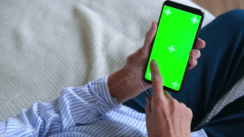 Elderly womans hands closeup using tablet holding credit card buy on internet Stock Footage 159640233