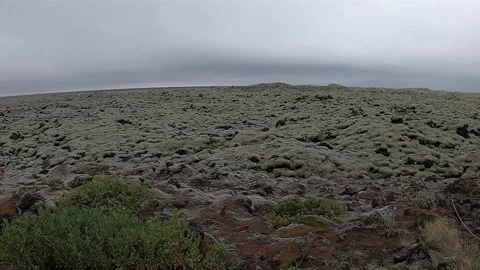 Eldhraun lava field Stock Footage 333274714